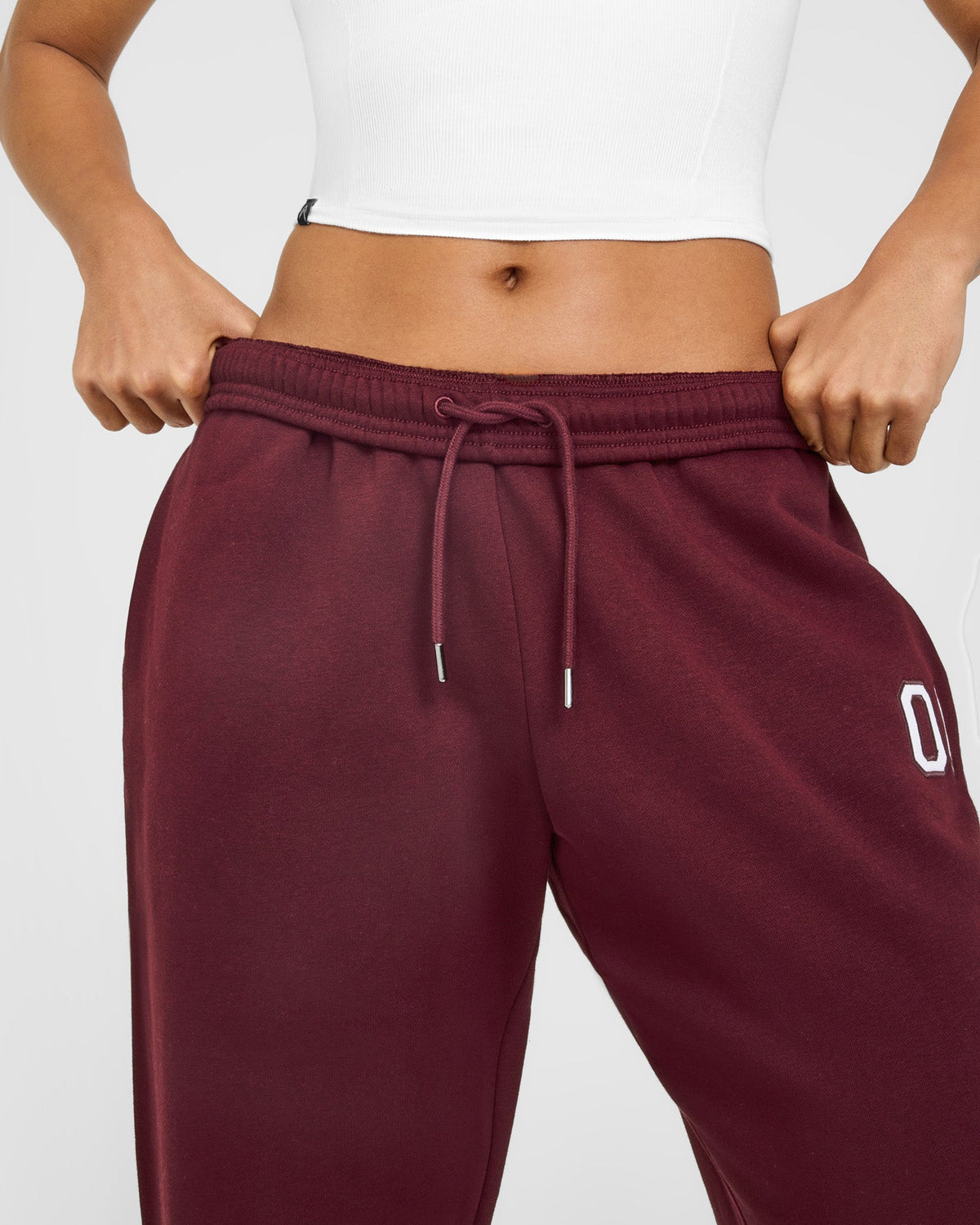 Foundations Oversized Oner Girlfriend Sweatpants | Rosewood