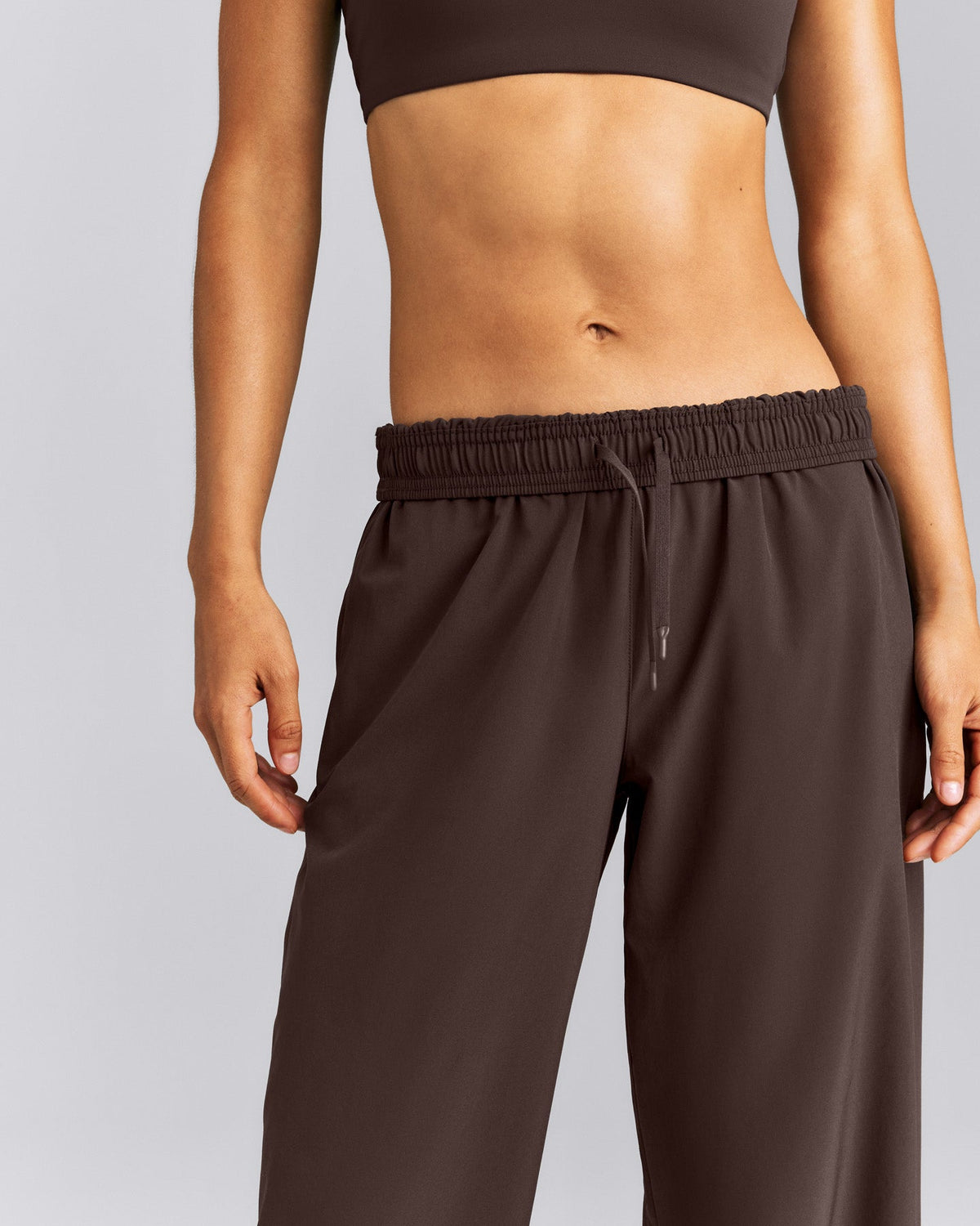 AirMove™ Straight Leg Drawcord Pants | 70% Cocoa