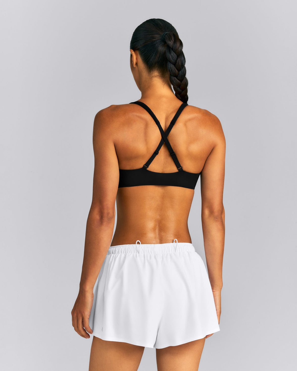 EasyLift™ Cross Back Sports Bra | Black