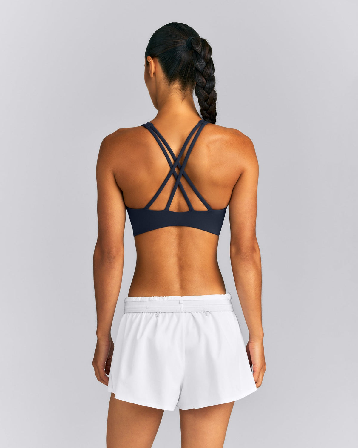 EasyLift™ High Neck Sports Bra | True Blue