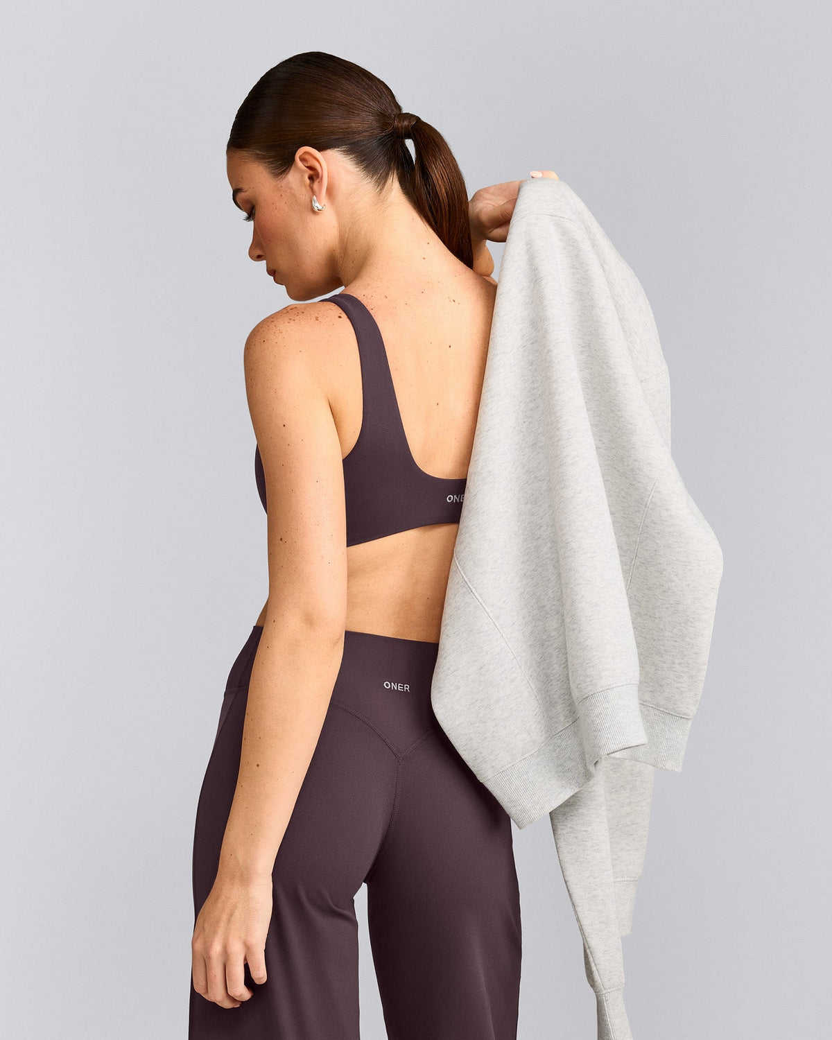 SoftMotion™ Scoop Back Bralette | Dark Umber Brown