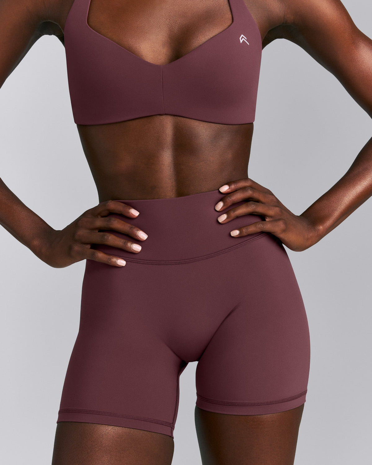 UnifiedMove™ High Waist Shorts 6" | Velvet Mocha