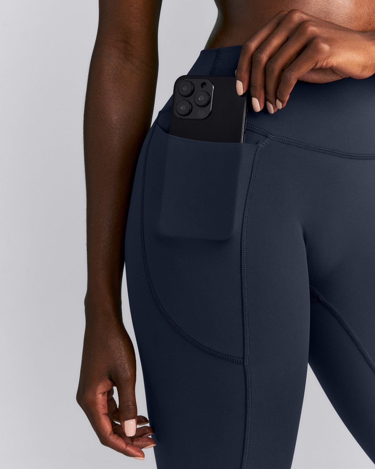 UnifiedMove™ High Waisted Pocket Leggings with Bonding | True Blue