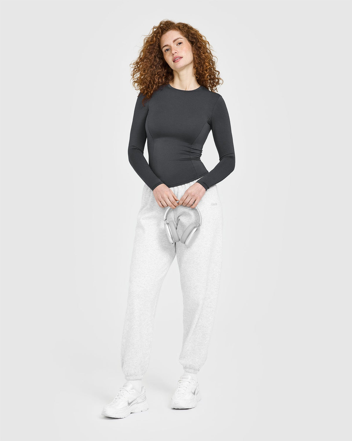Mellow™ Soft Long Sleeve Top | Coal