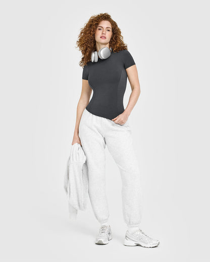 Mellow™ Soft Short Sleeve T-Shirt | Coal
