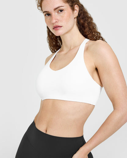SoftMotion™ Sports Bra | White