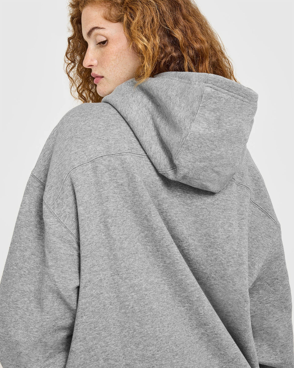 Foundations Oversized Oner 25 Hoodie | Charcoal Marl