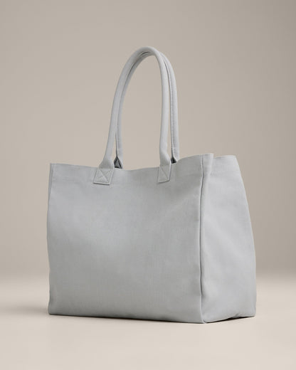 Oner Girlfriend Canvas Tote | Platinum Gray