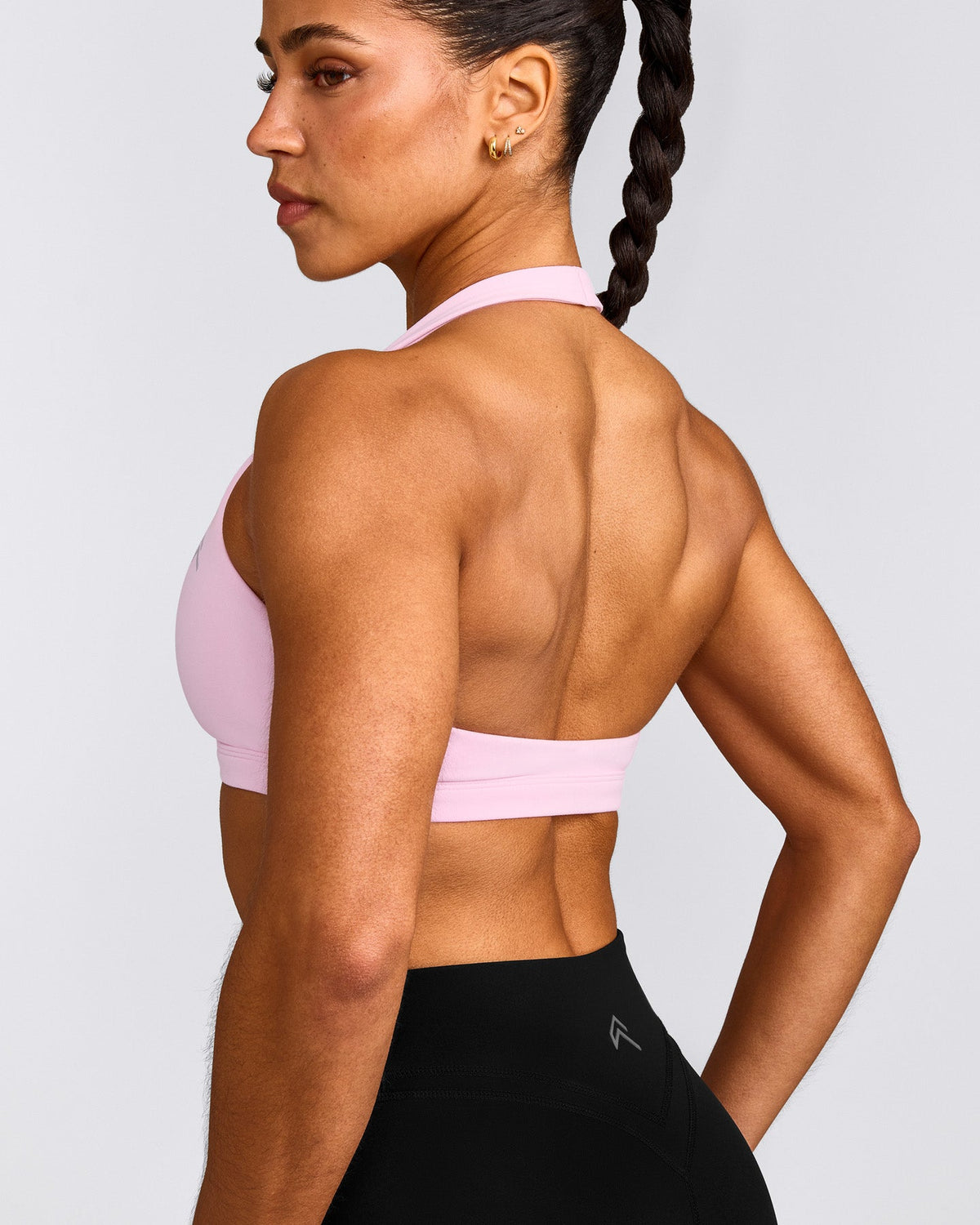 EasyLift™ Halter Bralette | Chalk Pink