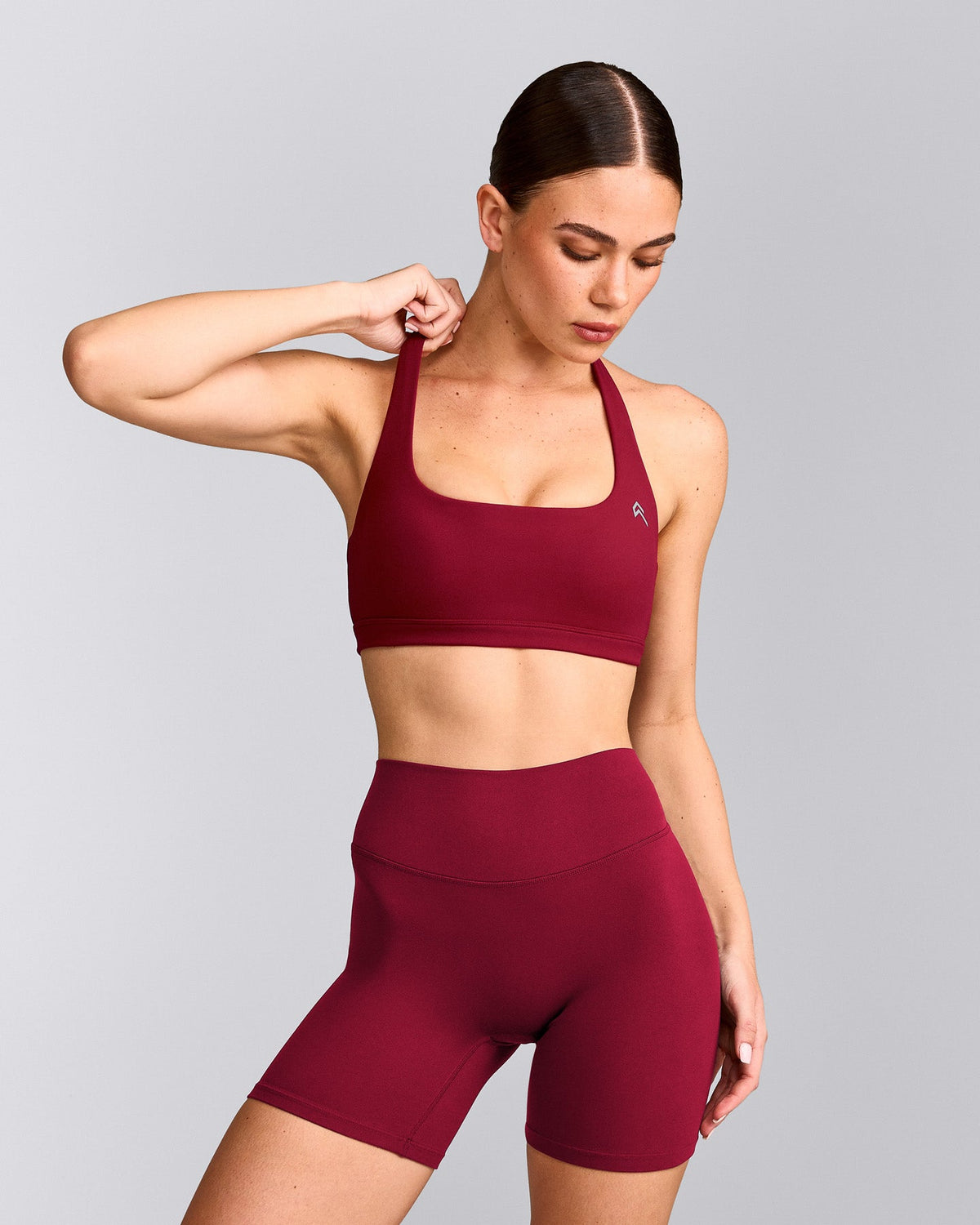 EasyLift™ Halter Bralette | Ruby Red