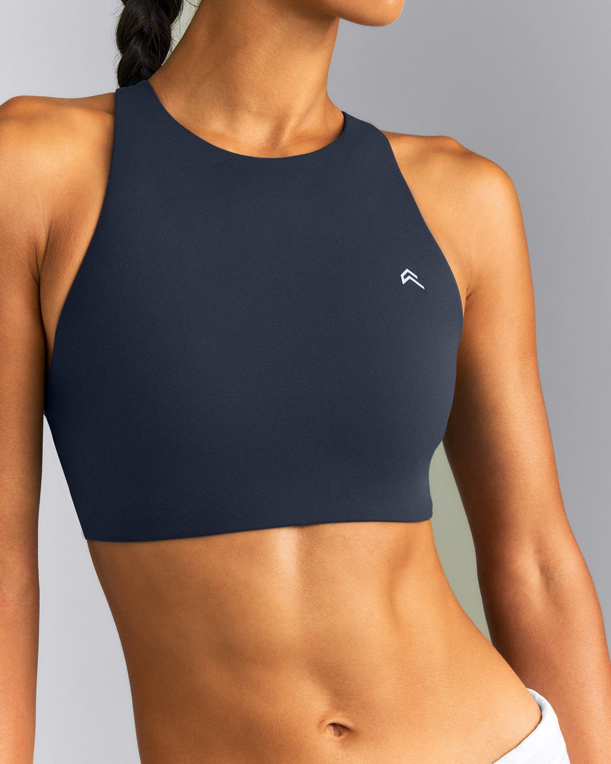 EasyLift™ High Neck Sports Bra | True Blue