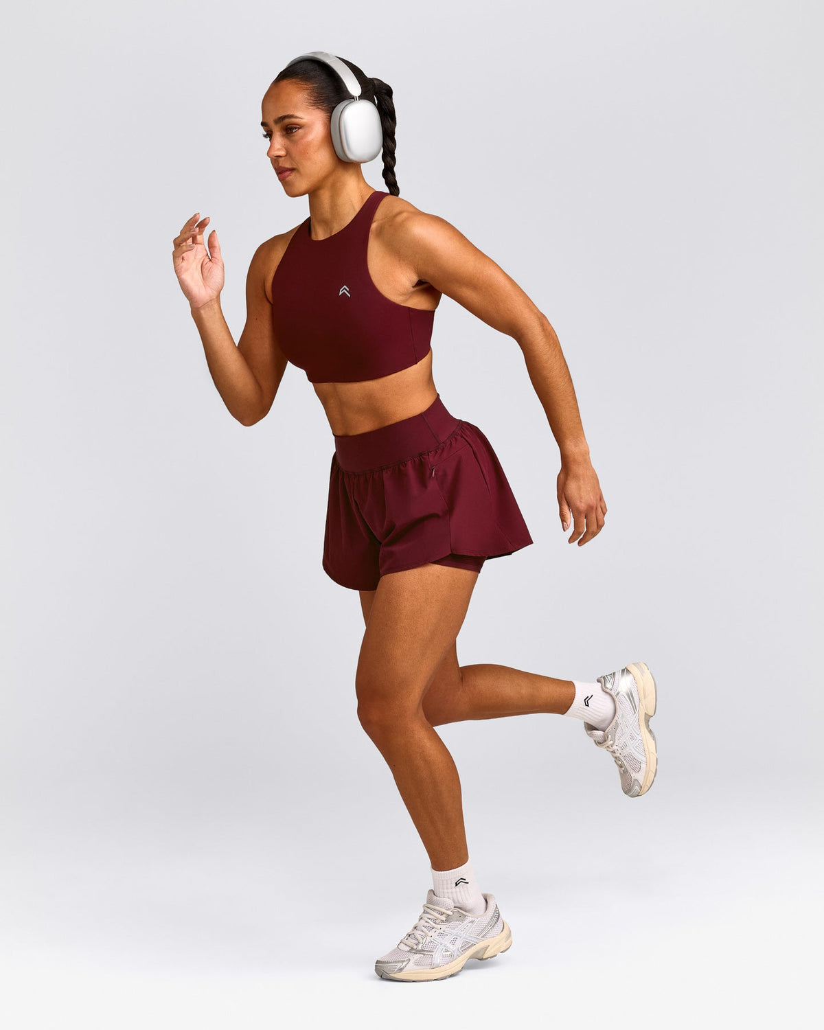 EasyLift™ High Neck Sports Bra | Rosewood
