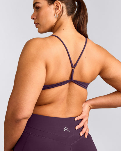 EasyLift™ Ultra Minimal Bralette | Blackberry Purple