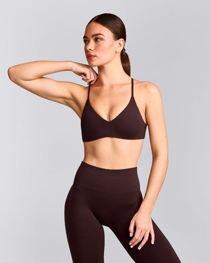EasyLift™ Ultra Minimal Bralette | Plum Brown