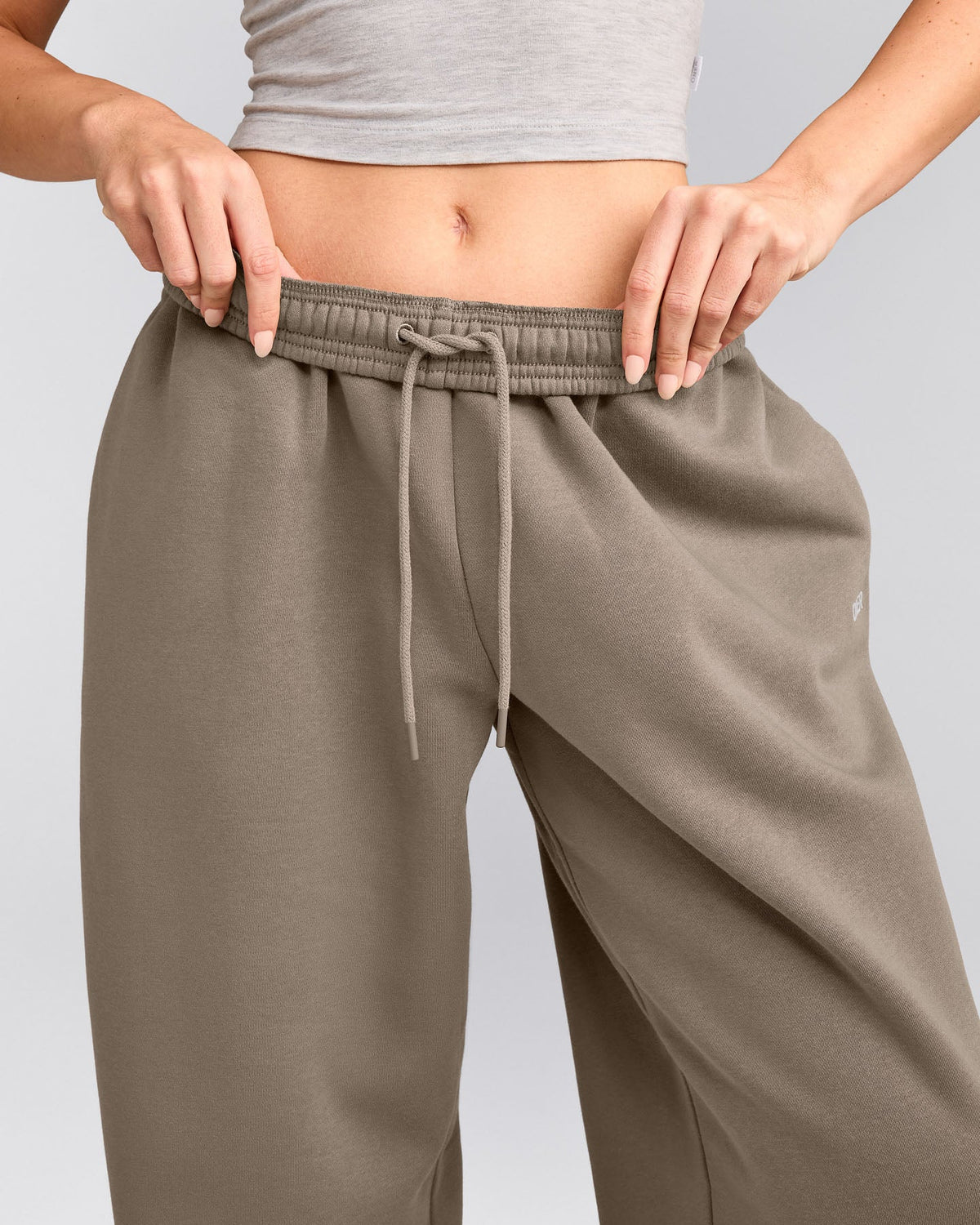 Foundations Cosy Oversized Straight Leg Sweatpants | Minky