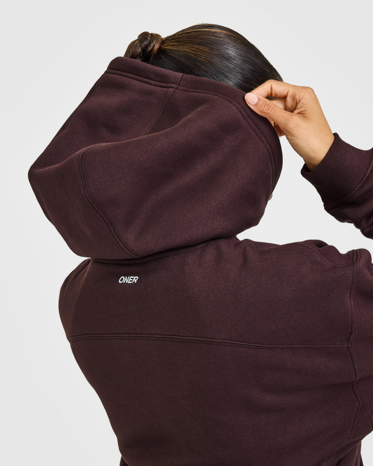 Foundations Hoodie | Plum Brown