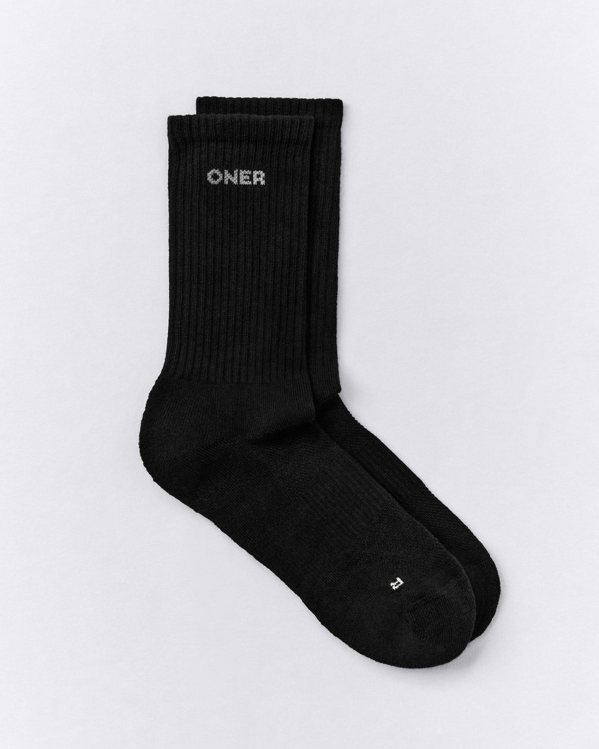 Long Crew Socks 1 Pack | Black