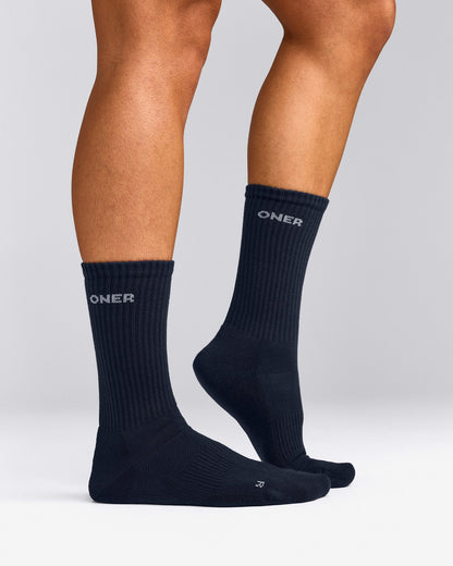 Oner Long Crew Socks 1 Pack | True Blue