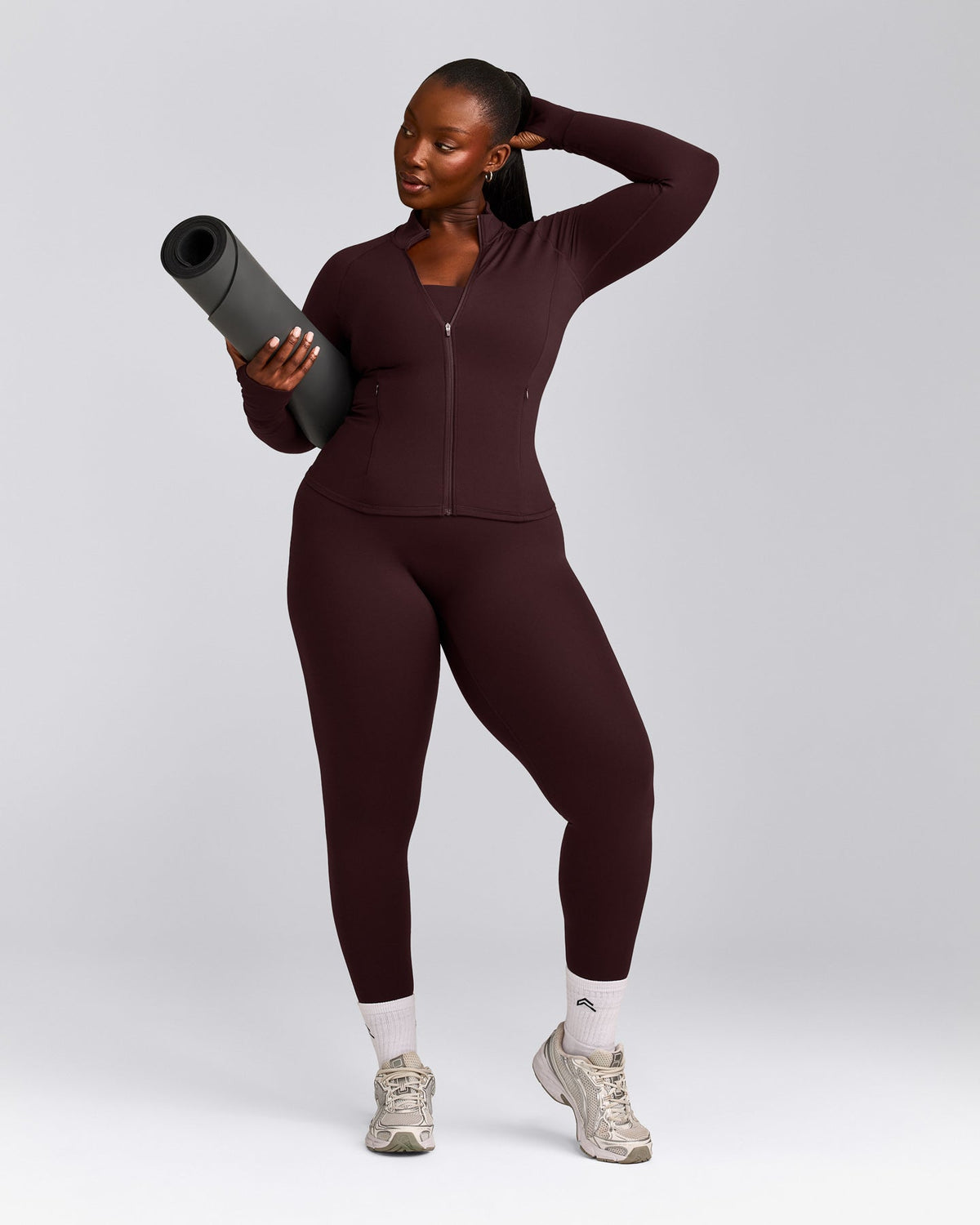 SoftMotion™ Jacket | Plum Brown