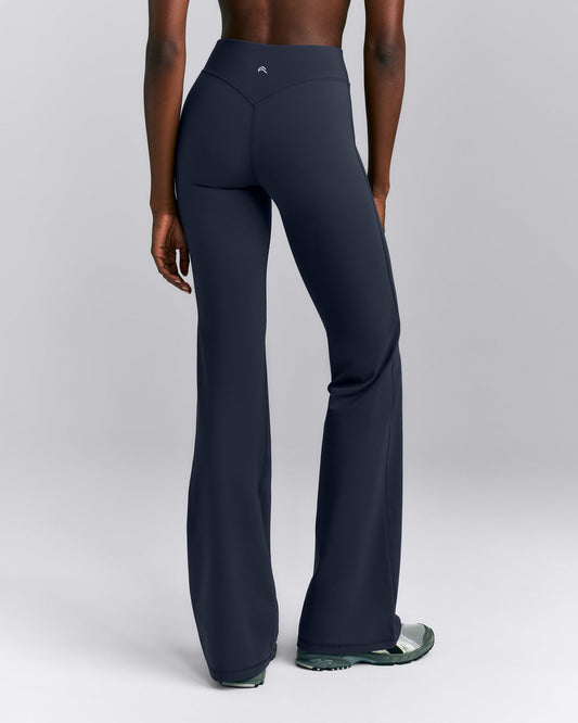 UnifiedMove™ V Front Mid Rise Flared Pants | True Blue