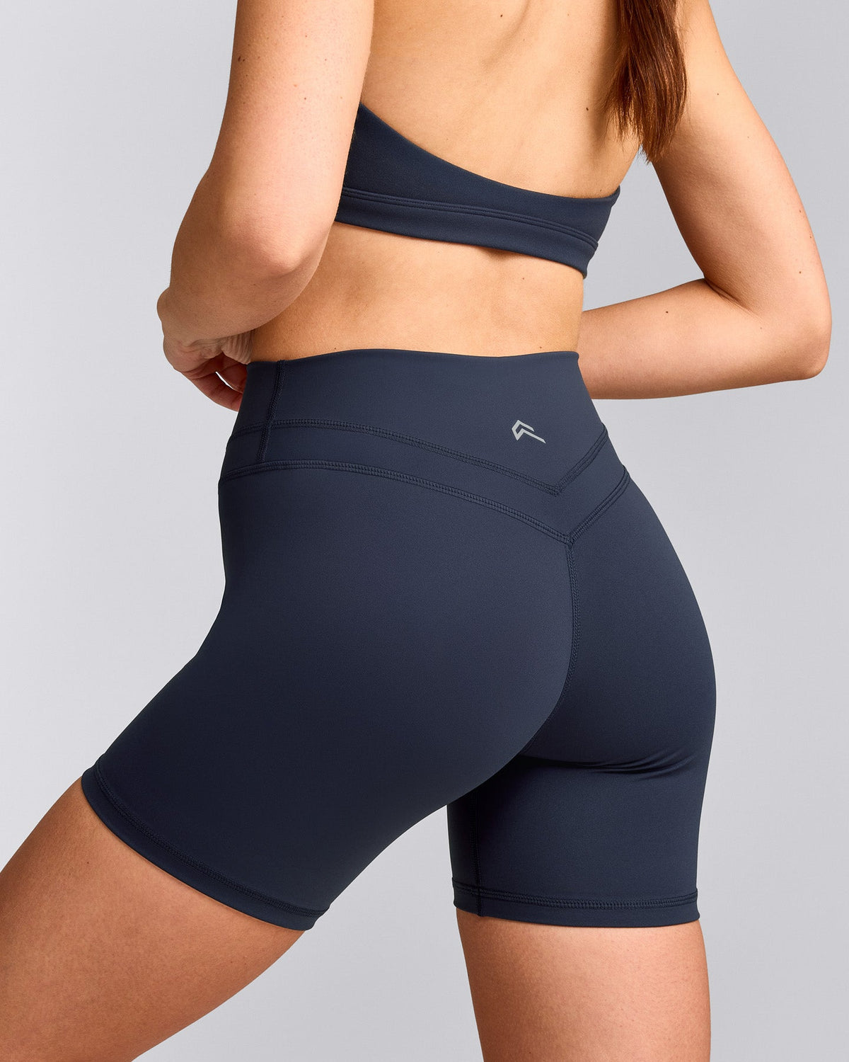 UnifiedMove™ High Waisted Shorts 6" | True Blue