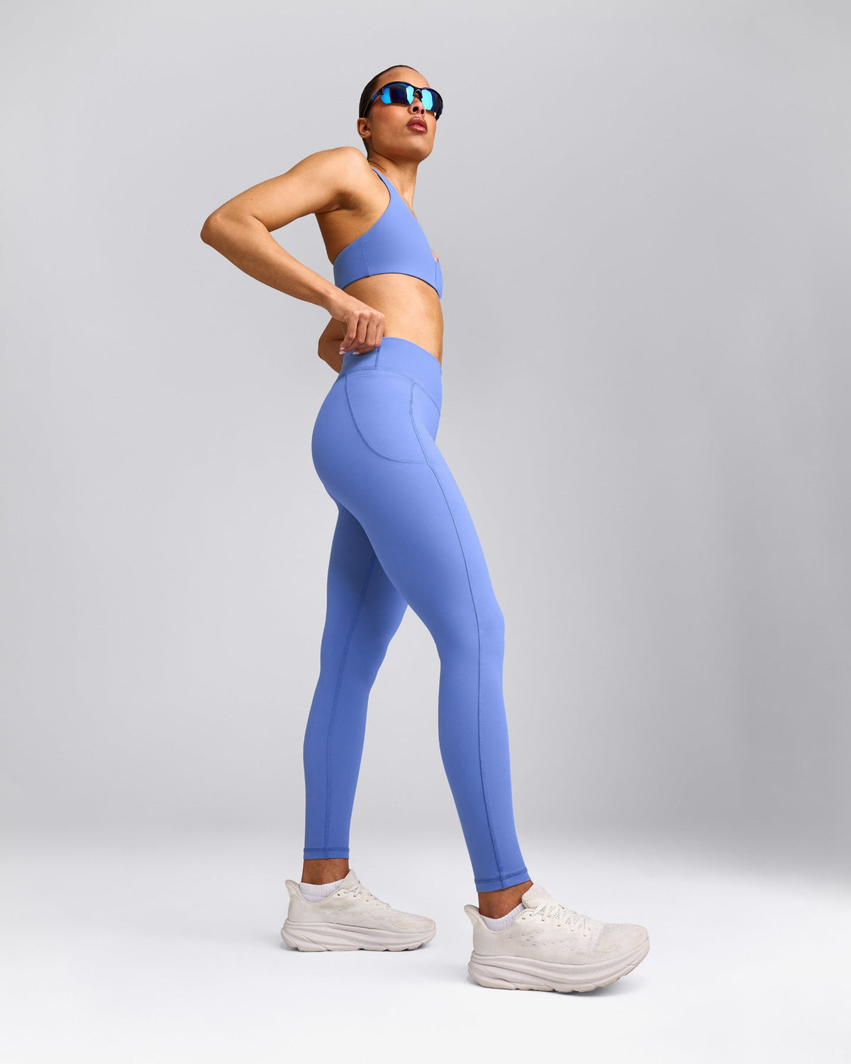 UnifiedMove™ Pocket Leggings with Bonding | Glaucous Blue