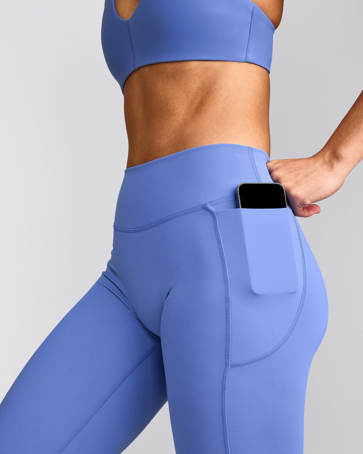 UnifiedMove™ Pocket Leggings with Bonding | Glaucous Blue