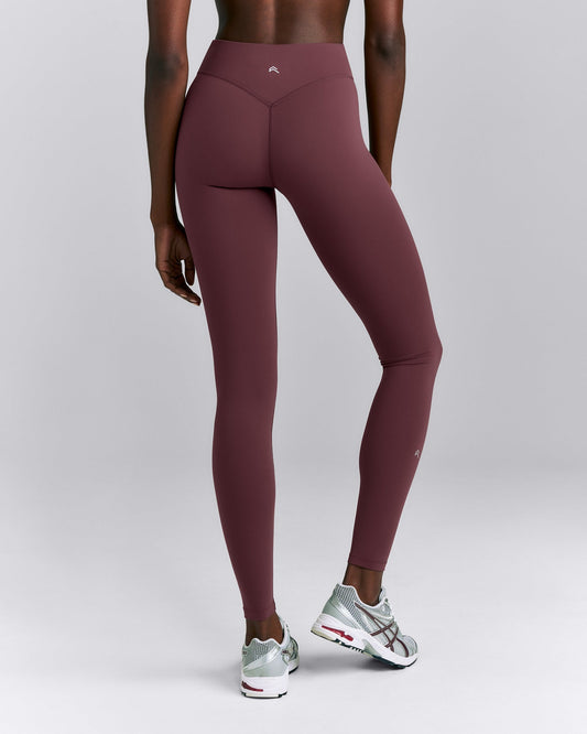 UnifiedMove™ V Front Mid Rise Leggings | Velvet Mocha