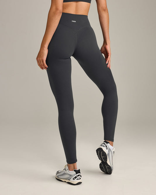 SoftMotion™ High Waisted Leggings | Coal