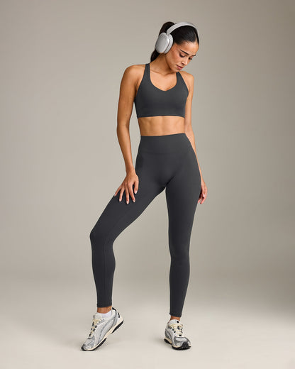 SoftMotion™ High Waisted Leggings | Coal