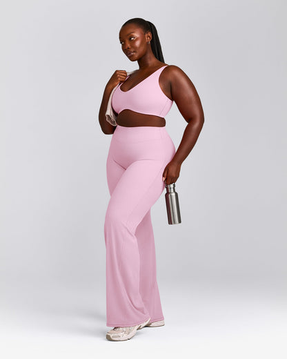 SoftMotion™ Scoop Back Bralette | Chalk Pink