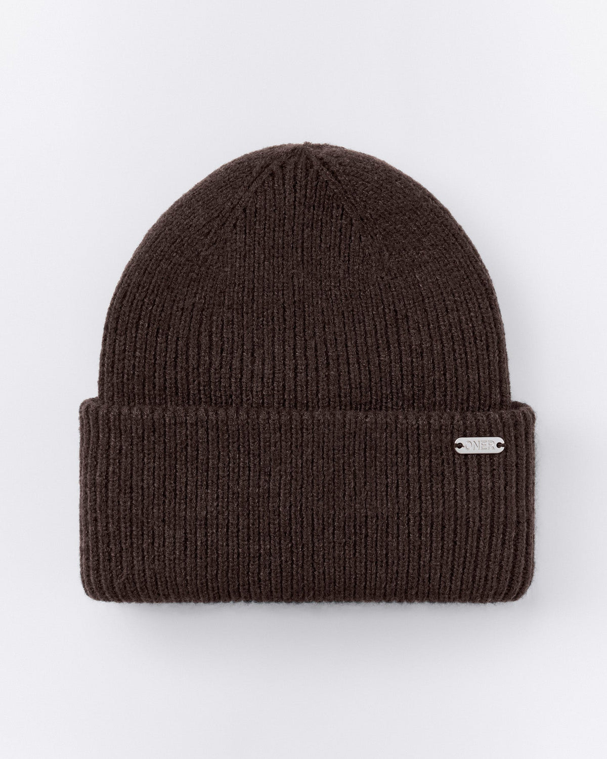 Wool Rib Knit Beanie | 70% Cocoa
