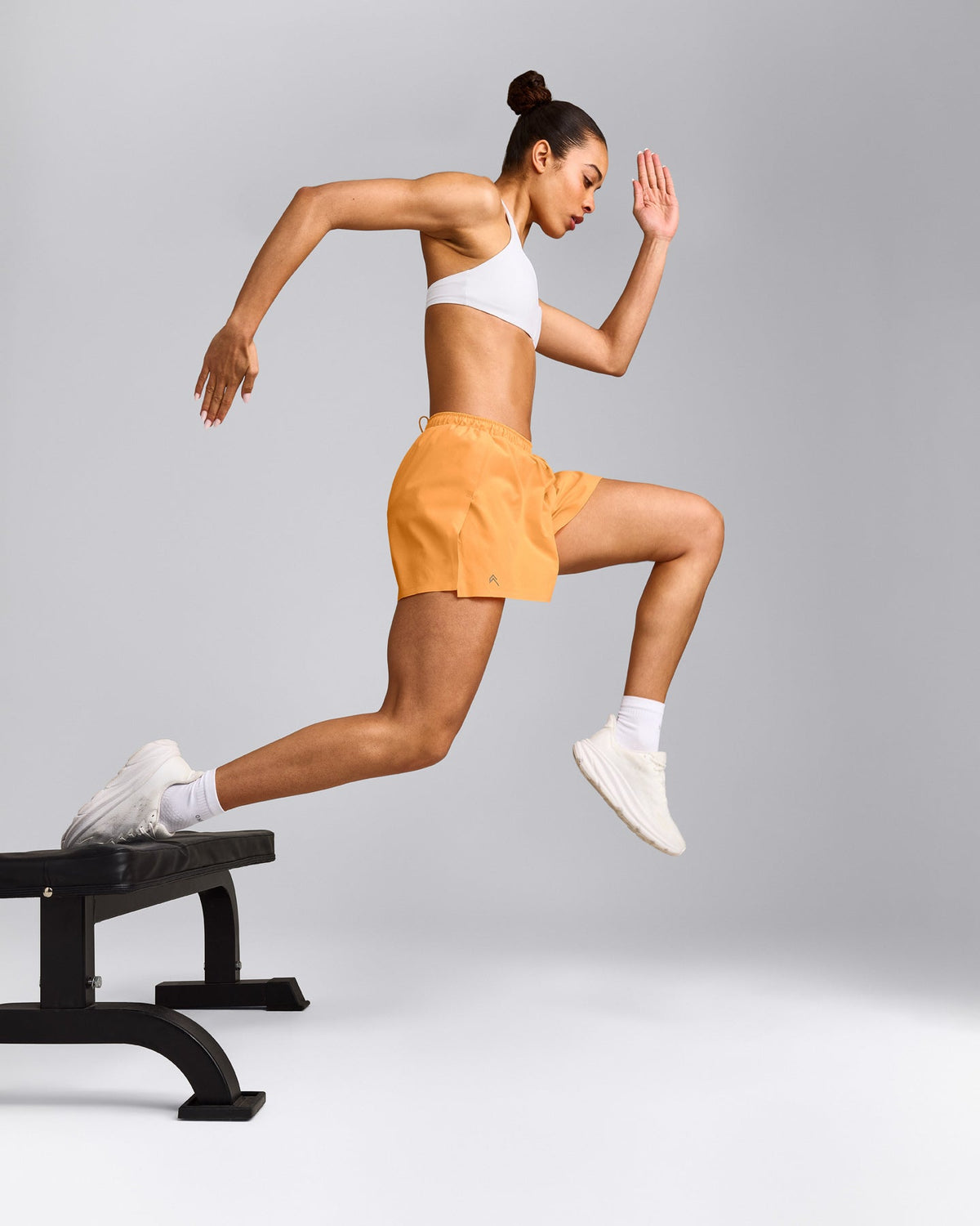 AirMove™ Lined Shorts 4" with Pocket | Powdered Orange