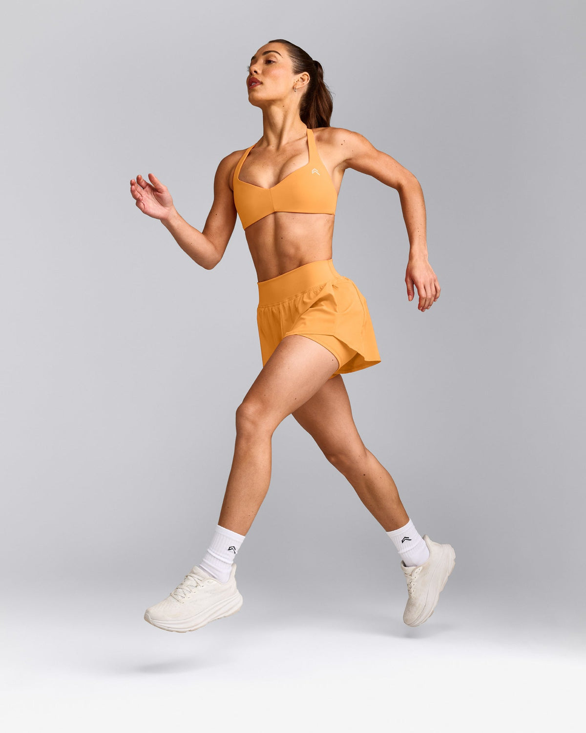 UnifiedMove™ T Back Minimal Bralette | Powdered Orange