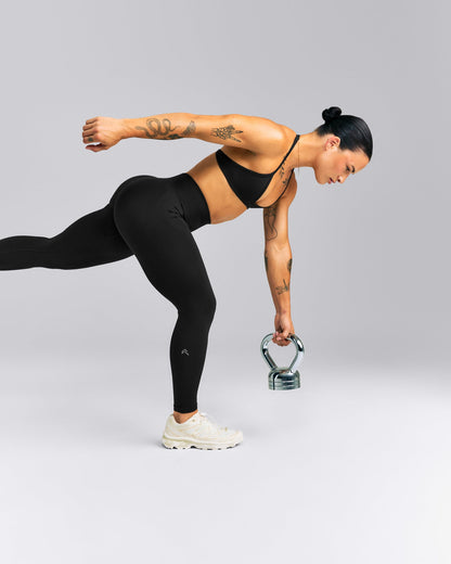 EnhanceLift™ Seamless High Rise Leggings | Black