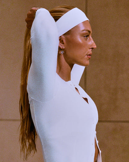 SoftMotion™ Headband | White