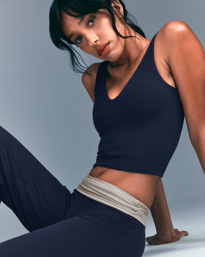 SoftMotion™ Scoop Neck Tank Top | True Blue