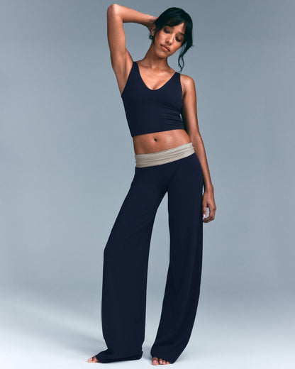 SoftMotion™ Straight Leg Pants | True Blue