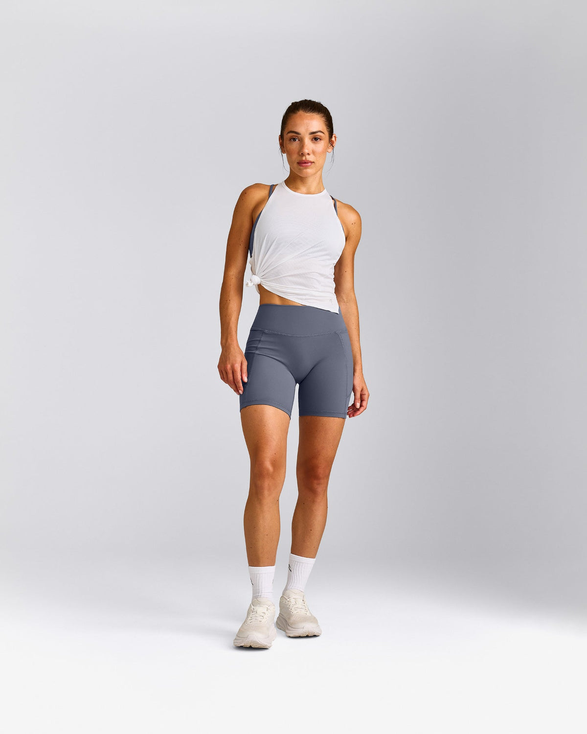 PrecisionMove™ Drop Armhole Tank Top | White
