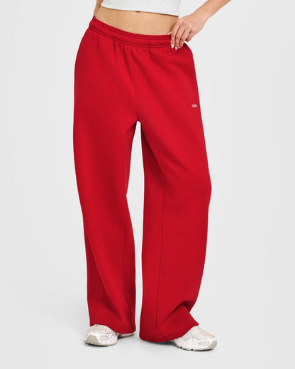 Foundations Straight Leg Sweatpants | Toasted Red