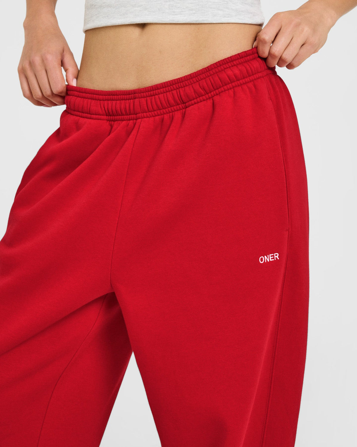 Foundations Straight Leg Sweatpants | Toasted Red